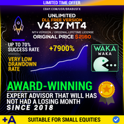 🔥Waka Waka V4.37 EA Forex MT4 Unlimited NoDLL